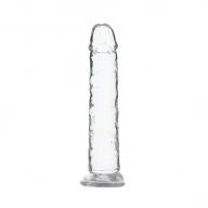 Dildo klasyczne realistyczne - Addiction Crystal Addiction Vertical Dildo (No Balls) 7 Inch  