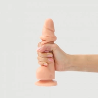 Strap-on-me Sliding Skin Realistic Dildo Vanilla Xl - Dildo klasyczne na przyssawce ⚫ DARMOWA DOSTAWA od 299zł ⚫ DYSKRETNA PRZESYŁKA 24H Z POLSKI ⚫