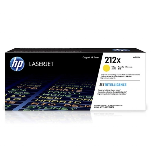 Oryginalny toner HP 212X XL żółty (W2122X)