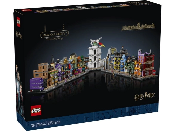 LEGO 76444 Harry Potter Magiczne sklepy na ulicy Pokątnej