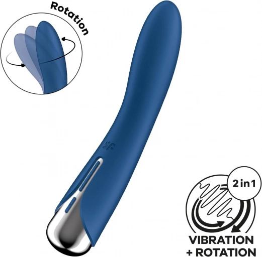 Wibrator Rotacyjny Satisfyer Spinning Vibe 1 Niebieski