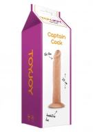 ToyJoy Captain Cock 23Cm Dong Flesh - Dildo klasyczne ⚫ DARMOWA DOSTAWA od 299zł ⚫ DYSKRETNA PRZESYŁKA 24H Z POLSKI ⚫