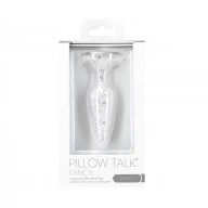 Pillow Talk Fancy Luxurious Glass Anal Plug With Bonus Bullet - Korek analny z kryształem