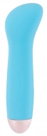 Cuties Mini Vibrator Blue - Miniwibrator, Niebieski ⚫ DARMOWA DOSTAWA od 299zł ⚫ DYSKRETNA PRZESYŁKA 24H Z POLSKI ⚫