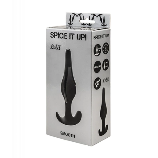 Plug-Anal plug Spice it up Smooth Black