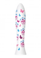 Porcelanowe dildo My Fucsia Pop Skull