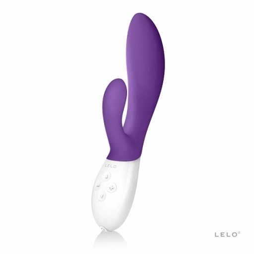 Wibrator ze stymulatorem - Lelo Ina 2 Vibrator fioletowy