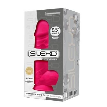 Cnex SD Model 4 - 8,5' Pink thermo - Dildo klasyczne termoaktywne, różowe ⚫ DARMOWA DOSTAWA od 299zł ⚫ DYSKRETNA PRZESYŁKA 24H Z POLSKI ⚫