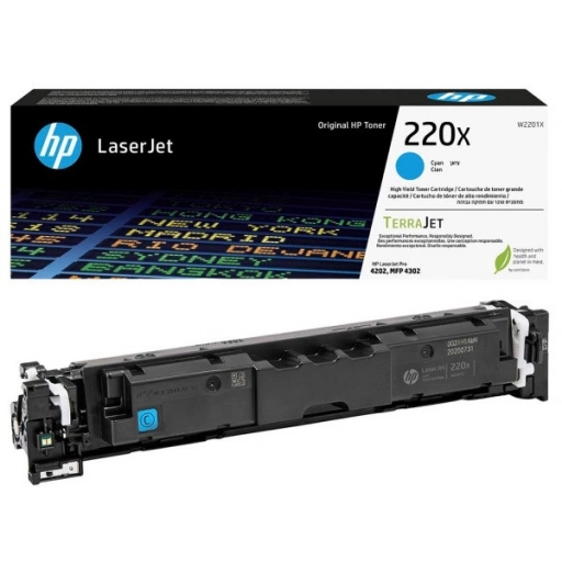 HP oryginalny toner W2201X, HP 220X, cyan, 5500s, high capacity