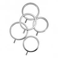 Pierścienie erekcyjne do elektroseksu - ElectraStim Solid Metal Cock Ring Set 5 sizes