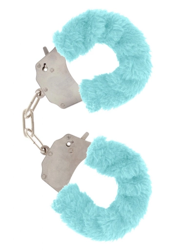 Furry Fun Cuffs Aqua