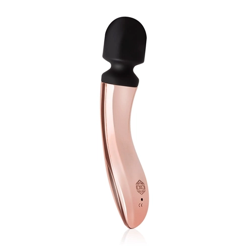 Easy Toys Rosy Gold Nouveau Curve Massager - Wibrator wand ⚫ DARMOWA DOSTAWA od 299zł ⚫ DYSKRETNA PRZESYŁKA 24H Z POLSKI ⚫