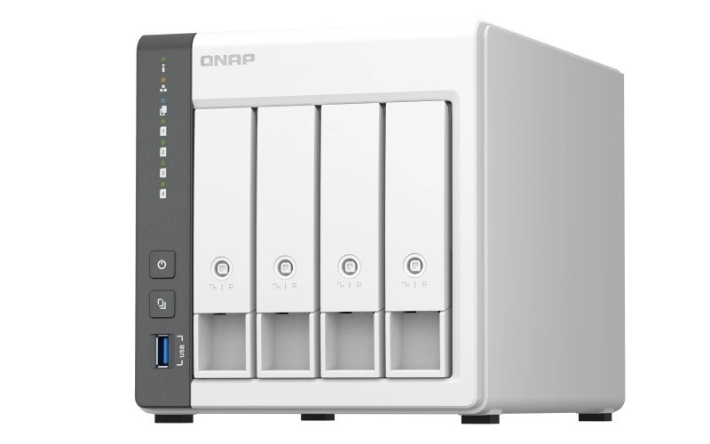 QNAP Serwer S-433-4G 4x0HDD NAS ARM Cortex-A55 2,0 GHz