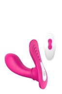 Dream Toys Vibes Of Love Remote Panty G Magenta - Wibrator klasyczny sterowany pilotem do bielizny