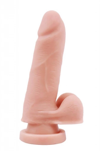 Dream Toys Mr. Dixx 5.7Inch Dual Density Dildo - Dildo klasyczne na przyssawce ⚫ DARMOWA DOSTAWA od 299zł ⚫ DYSKRETNA PRZESYŁKA 24H Z POLSKI ⚫