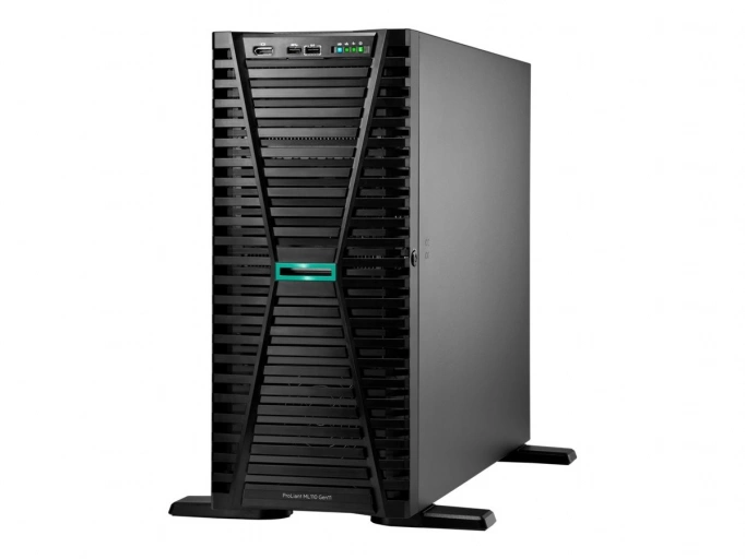 HPE ProLiant ML110 Gen11 Intel Xeon Bronze 3408U 1.8GHz 8-core 1P 32GB-R VROC 8SFF 1000W RPS Server