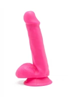 Happy Dicks Dildo 6 inch Balls Pink