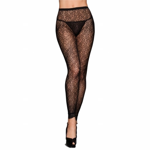 Rajstopy  bez stopek - Footless Tights Black Ivy