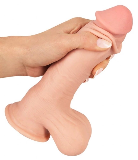 NS Dildo with movable skin 20