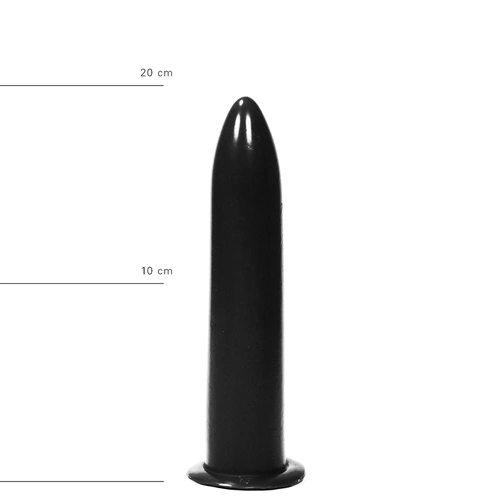 All Black - dildo klasyczne 20 cm ⚫ DARMOWA DOSTAWA od 299zł ⚫ DYSKRETNA PRZESYŁKA 24H Z POLSKI ⚫