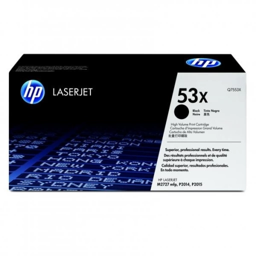 HP oryginalny toner Q7553X, black, 7000s, 53X, HP LaserJet P2010, P2015