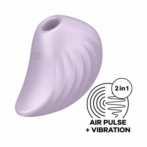 Satisfyer pearl diver (violet) - Wibrator łechtaczkowy z stymulacją soniczną, Fioletowy