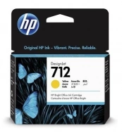 HP Inc. Tusz 712 29ml  3ED69A żółty