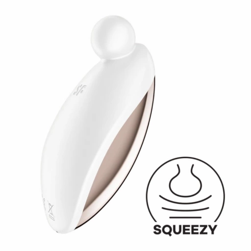 Satisfyer Spot on 2 - Wibrator łechtaczkowy typu Lay-on, Biały ⚫ DARMOWA DOSTAWA od 299zł ⚫ DYSKRETNA PRZESYŁKA 24H Z POLSKI ⚫