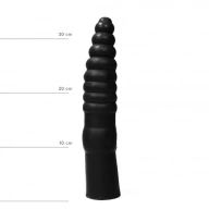 All Black - dildo klasyczne 34 cm ⚫ DARMOWA DOSTAWA od 299zł ⚫ DYSKRETNA PRZESYŁKA 24H Z POLSKI ⚫