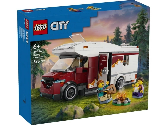 LEGO 60454 City Wakacyjny kamper pełen przygód