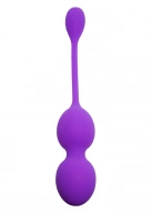 Vibrating Kegel Balls 32mm 80g Purple 10 function USB - B - Series