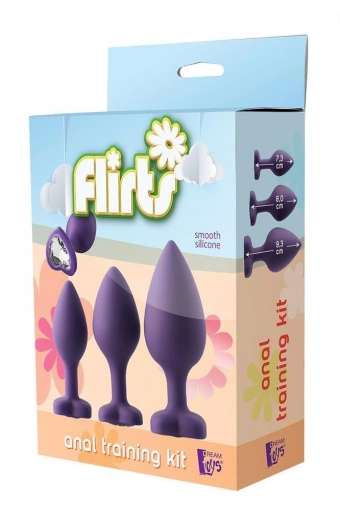 FLIRTS ANAL TRAINING KIT GEM STONE PURPLE