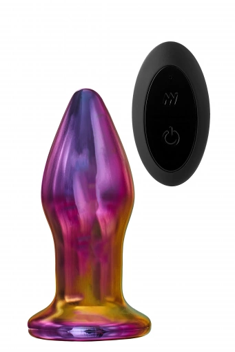 Dream Toys glamour glass remote vibe plug - Wibrujący korek analny z pilotem ⚫ DARMOWA DOSTAWA od 299zł ⚫ DYSKRETNA PRZESYŁKA 24H Z POLSKI ⚫