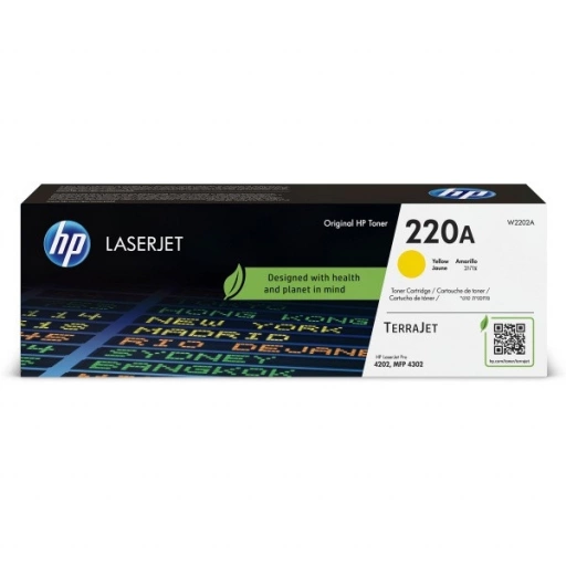 HP oryginalny toner W2202A, HP 220A, yellow, 1800s