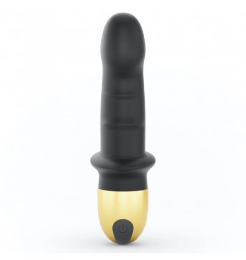 Marc Dorcel Mini Lover Black & Gold 2.0 - Wibrator punktu G, czarny ⚫ DARMOWA DOSTAWA od 299zł ⚫ DYSKRETNA PRZESYŁKA 24H Z POLSKI ⚫