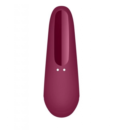 Satisfyer Curvy 1+ Rose Red  - Soniczny Wibrator łechtaczkowy sterowany aplikacją ⚫ DARMOWA DOSTAWA od 299zł ⚫ DYSKRETNA PRZESYŁKA 24H Z POLSKI ⚫