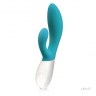 Wibrator ze stymulatorem - Lelo Ina Wave Vibrator niebieski