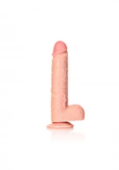 Dildo Realistyczne na Przyssawce Realrock 23 cm Cielisty | 100% ORYGINAŁ| DYSKRETNA PRZESYŁKA