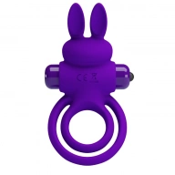 Pretty Love Vibrant Penis Ring Iii Purple - Wibrujący pierścień erekcyjny ⚫ DARMOWA DOSTAWA od 299zł ⚫ DYSKRETNA PRZESYŁKA 24H Z POLSKI ⚫