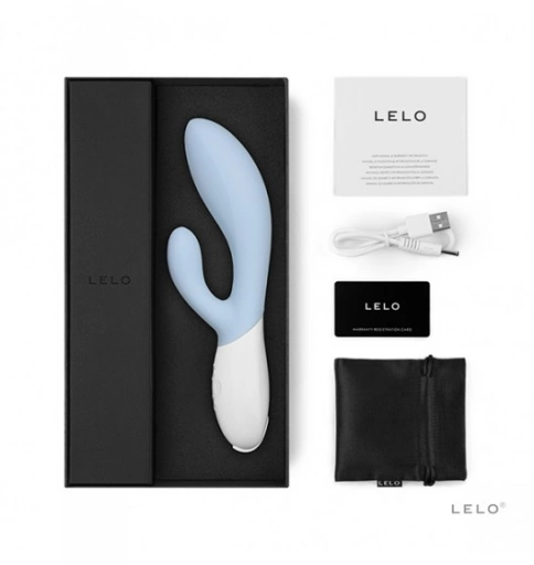 Lelo Ina 3 Seafoam - wibrator króliczek, niebieski ⚫ DARMOWA DOSTAWA od 299zł ⚫ DYSKRETNA PRZESYŁKA 24H Z POLSKI ⚫