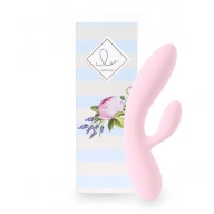 Wibrator ze stymulatorem - FeelzToys Lea Vibrator  Lekki Róż