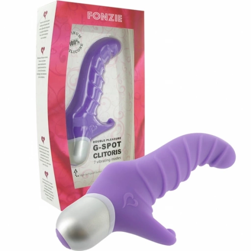 FeelzToys - Wibrator Fonzie (7 Funkcji) - Fioletowy