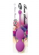 Boss Series Silicone Kegel Balls 165G Purple - Kulki gejszy, fioletowe ⚫ DARMOWA DOSTAWA od 299zł ⚫ DYSKRETNA PRZESYŁKA 24H Z POLSKI ⚫