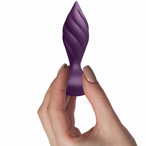 Rock Off Sensations Desire Vibrating Anal Plug Purple - Wibrujący korek analny na pilota Fioletowy