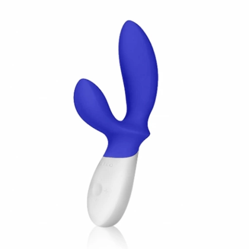 Wibrator do masażu prostaty - Lelo Loki Wave Prostate Massager  niebieski