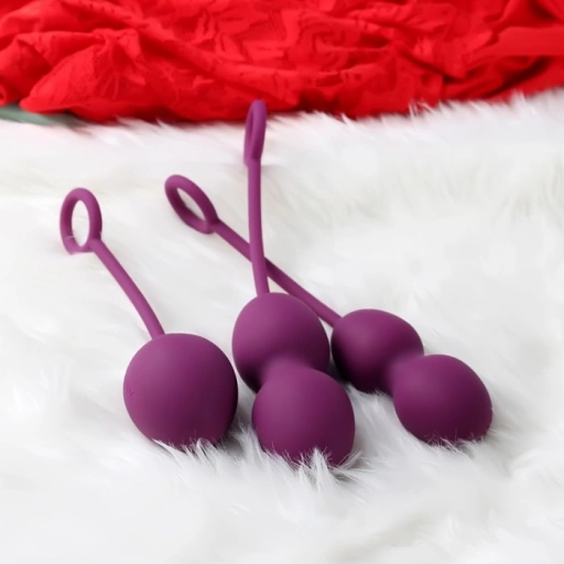 Svakom Nova Kegel Balls Violet - Kulki gejszy, Fioletowy ⚫ DARMOWA DOSTAWA od 299zł ⚫ DYSKRETNA PRZESYŁKA 24H Z POLSKI ⚫