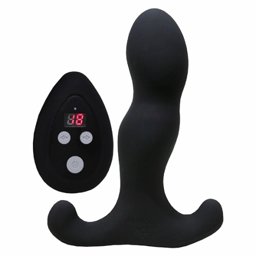 Masażer prostaty z pilotem - Aneros Vice 2 Anal Stimulator Black  