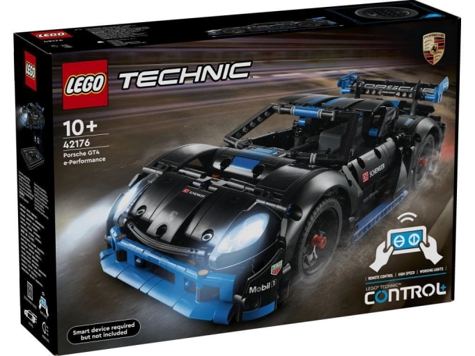 LEGO 42176 Technic Samochód wyścigowy Porsche GT4 e-Performance