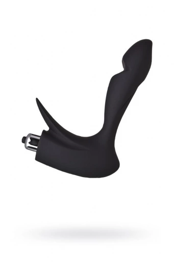 EROTIST First prostate stimulator, silicone, black, 14.4 cm