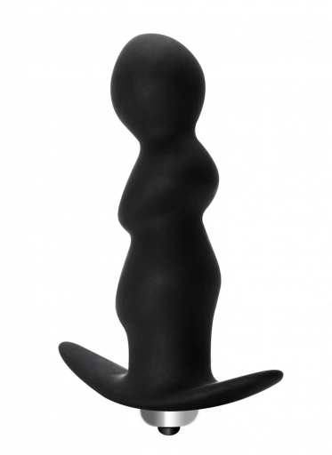 Lola Toys Anal Spiral Vibrating Black - Wibrujące koraliki analne ⚫ DARMOWA DOSTAWA od 299zł ⚫ DYSKRETNA PRZESYŁKA 24H Z POLSKI ⚫